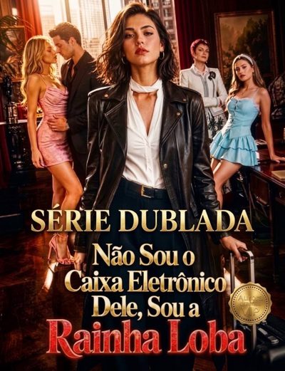 Capa da minisserie Não Sou Mais o Caixa Eletrônico Dele. Sou a Rainha Loba -dublado Ma dublado