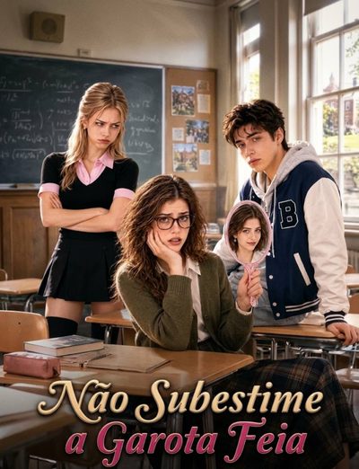 Capa da minisserie Não Subestime a Garota Feia