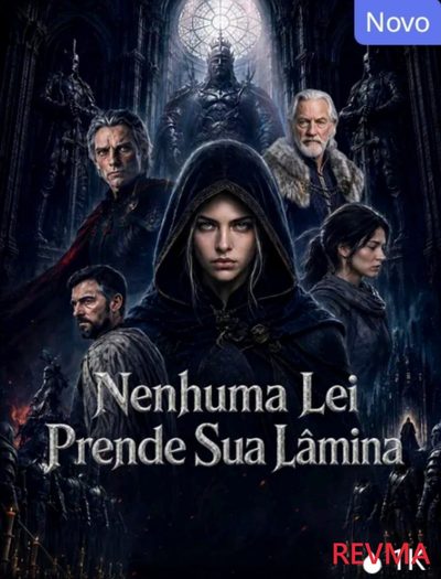 Capa da minisserie Nenhuma Lei Prende Sua Lâmina