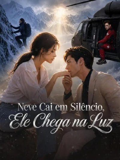 Capa da minisserie Neve Cai em Silêncio Ele Chega na Luz