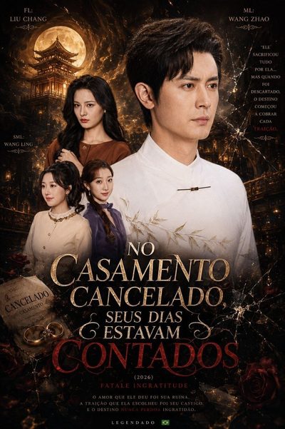Capa da minisserie No Casamento Cancelado, Seus Dias Estavam Contados