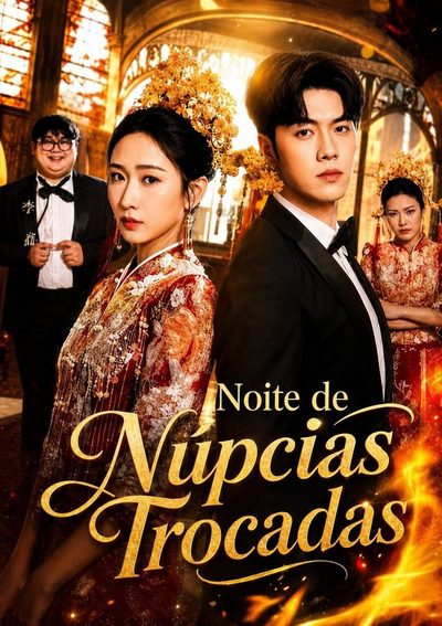 Capa da minisserie Noite de Núpcias Trocadas Entrei no Quarto do Tio do Meu Noivo