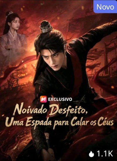 Capa da minisserie Noivado Desfeito, uma Espada para Calar os Céus