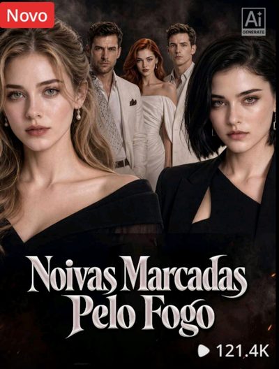 Capa da minisserie Noivas Marcadas Pelo Fogo