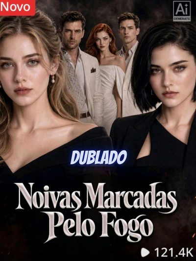 Capa da minisserie Noivas Marcadas Pelo Fogo