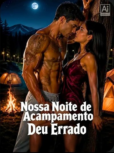 Capa da minisserie Nossa Noite no Acampamento que Deu Errado +18🥵🥵