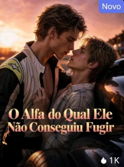 Capa da minisserie O Alfa do Qual Ele Não Conseguiu Fugir Bl