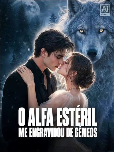 Capa da minisserie O Alfa Estéril Me Engravidou de Gêmeos