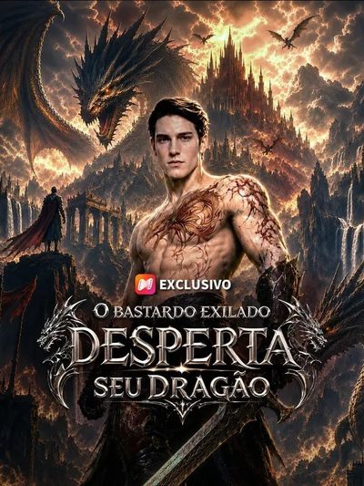 Capa da minisserie O Bastardo Exilado Desperta Seu Dragão