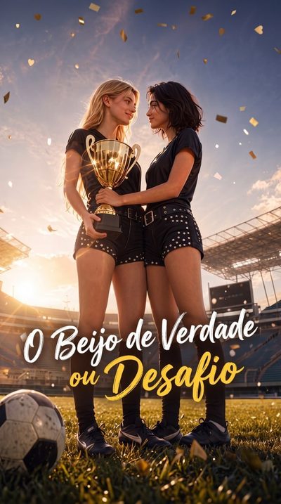 Capa da minisserie O Beijo de Verdade Ou Desafio - Lgbt Gl