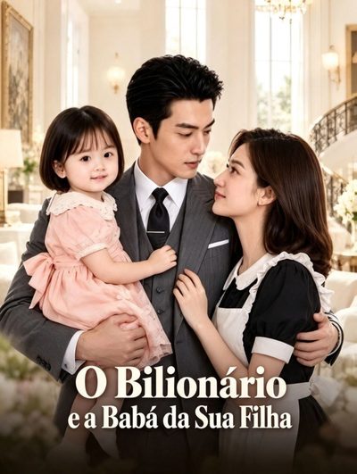 Capa da minisserie O Bilionário e a Babá da Sua Filha the Billionaire And His Daughter's Nanny
