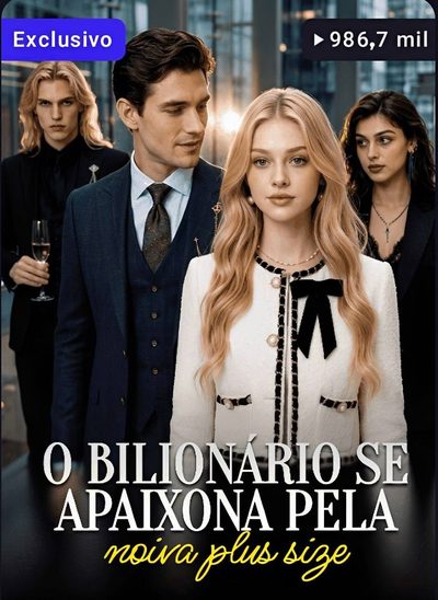 Capa da minisserie O Bilionário Se Apaixona Pela Noiva Plus Size 2 -