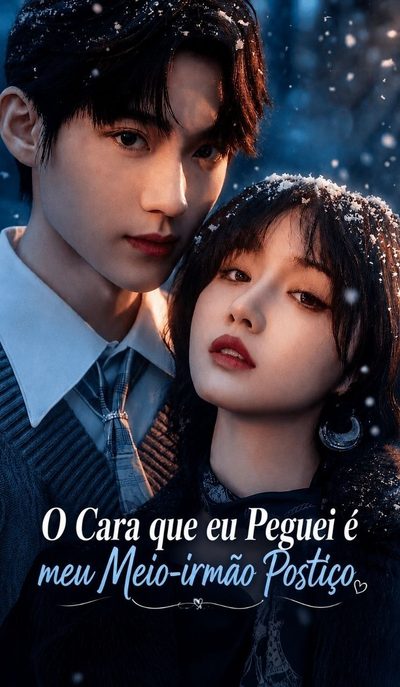 Capa da minisserie O Cara que Eu Peguei É Meu Meio-irmão Postiço