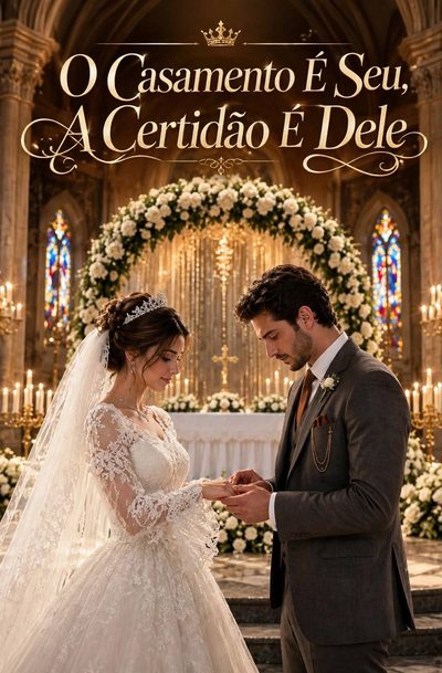 Capa da minisserie O Casamento É Seu a Certidão É Dele