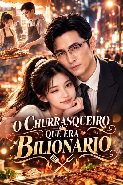 Capa da minisserie O Churrasqueiro que Era Bilionário