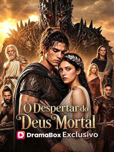 Capa da minisserie O Despertar do Deus Mortal