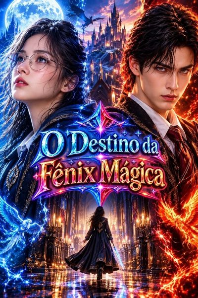 Capa da minisserie O Destino da Fênix Mágica