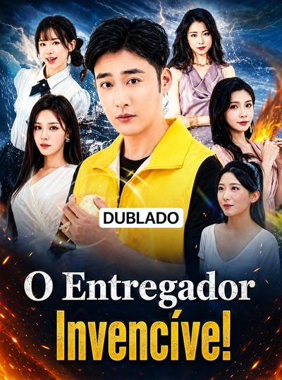 Capa da minisserie O Entregador É o Deus da Guerra o Entregador Invencível
