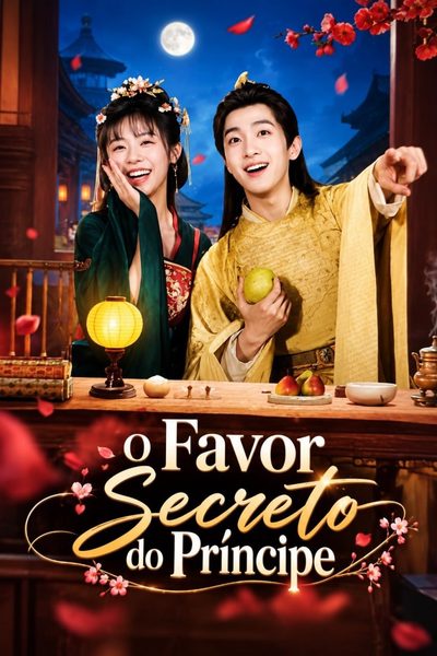 Capa da minisserie O Favor Secreto do Príncipe
