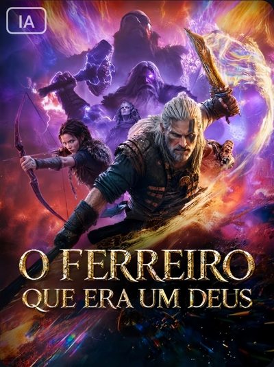 Capa da minisserie O Ferreiro que Era Um Deus