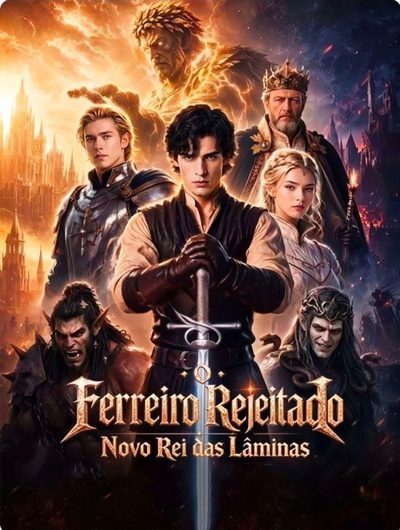 Capa da minisserie O Ferreiro Rejeitado: Novo Rei das Lâminas