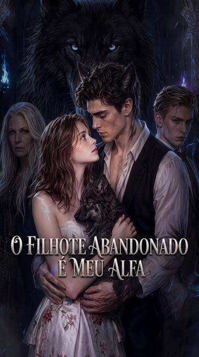 Capa da minisserie O Filhote Abandonado É Meu Alfa