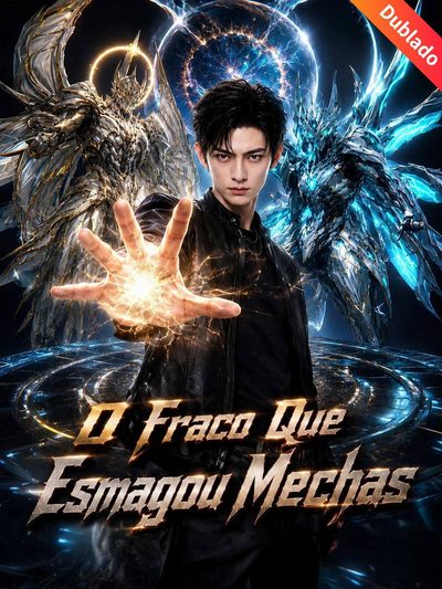 Capa da minisserie O Fraco que Esmagou Mechas