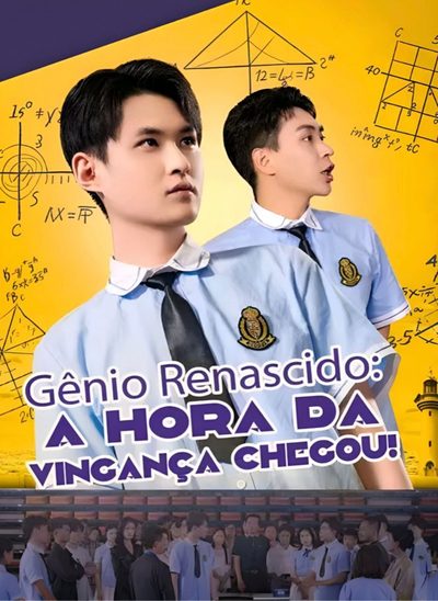 Capa da minisserie O Gênio Renascido:a Hora da Vingança Chegou
