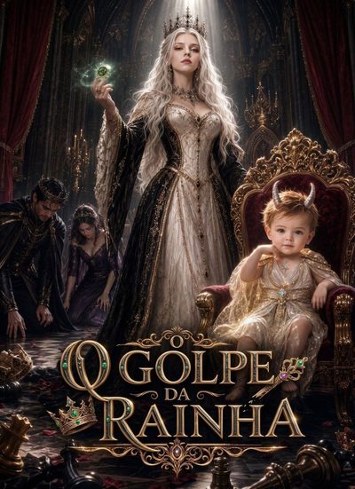 Capa da minisserie O Golpe da Rainha