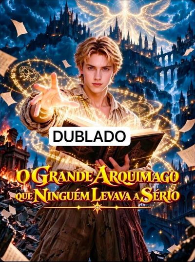 Capa da minisserie O Grande Arquimago que Ninguém Levava a Sério