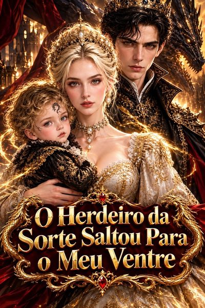 Capa da minisserie O Herdeiro da Sorte Saltou para o Meu Ventre