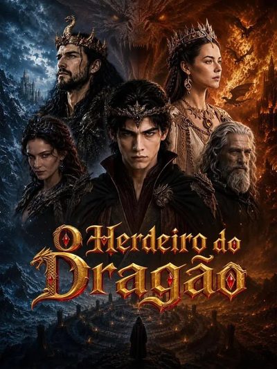 Capa da minisserie O Herdeiro do Dragão -