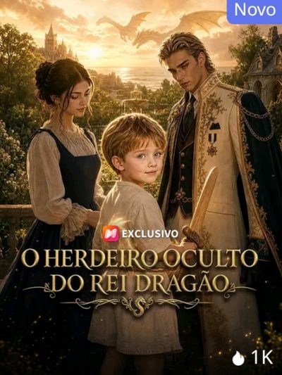 Capa da minisserie O Herdeiro Oculto do Rei Dragão