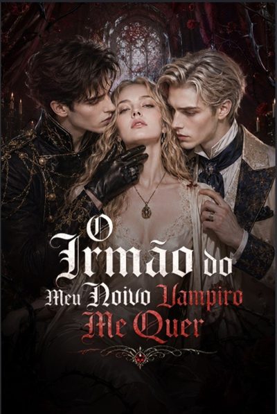 Capa da minisserie O Irmão do Meu Noivo Vampiro Me Quer