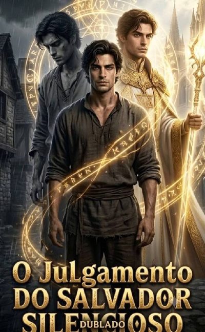 Capa da minisserie O Julgamento do Salvador Silencioso