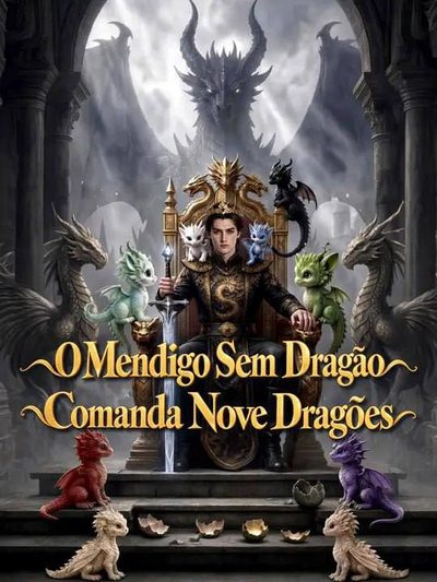 Capa da minisserie O Mendigo sem Dragão Comanda Nove Dragões