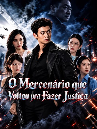 Capa da minisserie O Mercenário que Voltou Pra Fazer Justiça