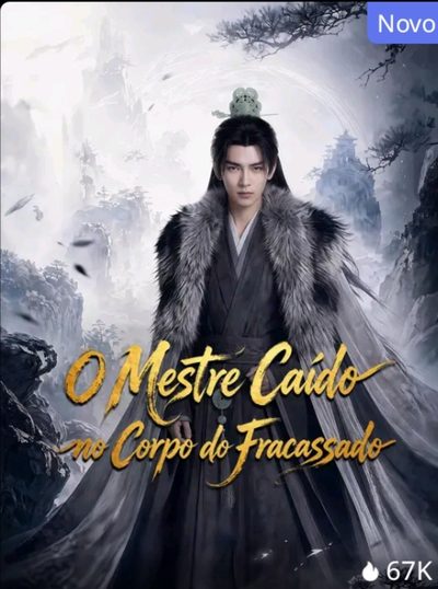 Capa da minisserie O Mestre Caído no Corpo do Fracassado