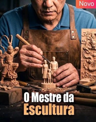 Capa da minisserie O Mestre da Escultura