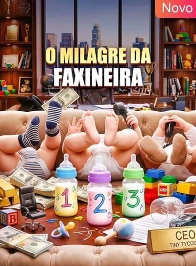 Capa da minisserie O Milagre da Faxineira