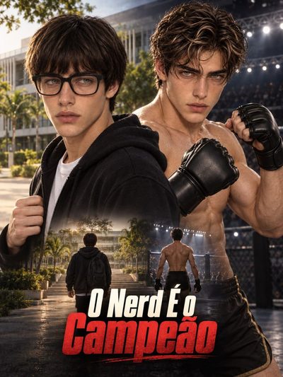 Capa da minisserie O Nerd É o Campeão Bl
