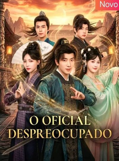 Capa da minisserie O Oficial Despreocupado