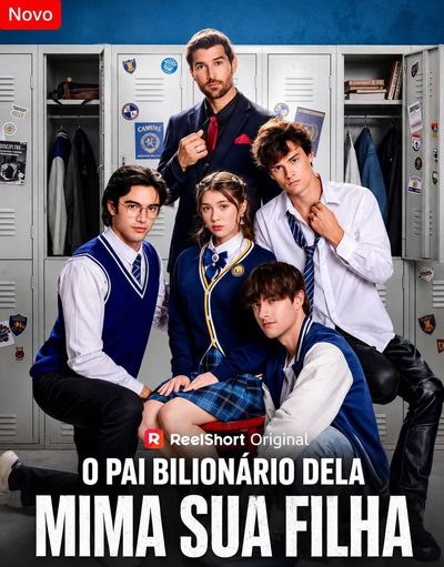 Capa da minisserie O Pai Bilionário Dela Mima Sua Filha