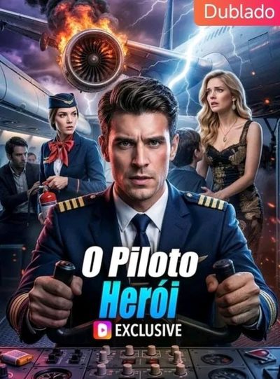 Capa da minisserie O Piloto Herói