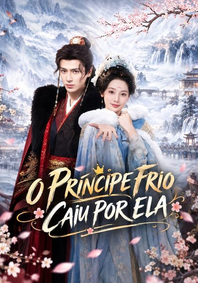 Capa da minisserie O Príncipe Frio Caiu por Ela