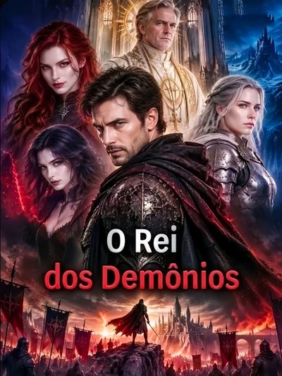 Capa da minisserie O Rei dos Demônios