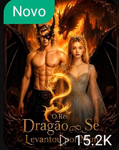 Capa da minisserie O Rei Dragão Se Levantou por Mim