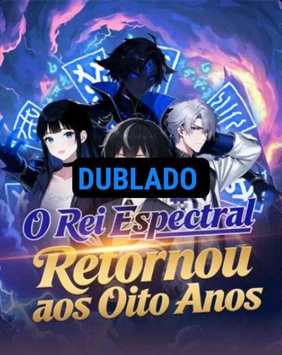 Capa da minisserie O Rei Espectral Retornou aos Oito Anos