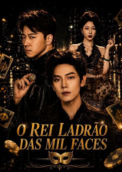 Capa da minisserie O Rei Ladrão das Mil Faces