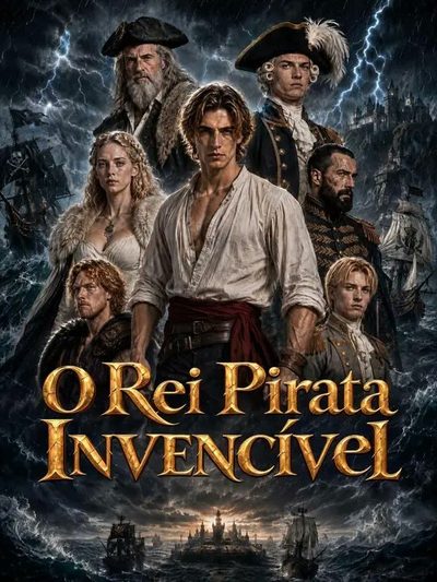 Capa da minisserie O Rei Pirata Invencível